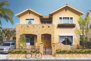 光と風を感じる南欧風の家