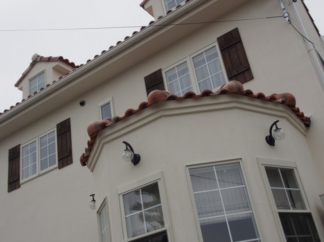 プロバンス漆喰塗り住宅