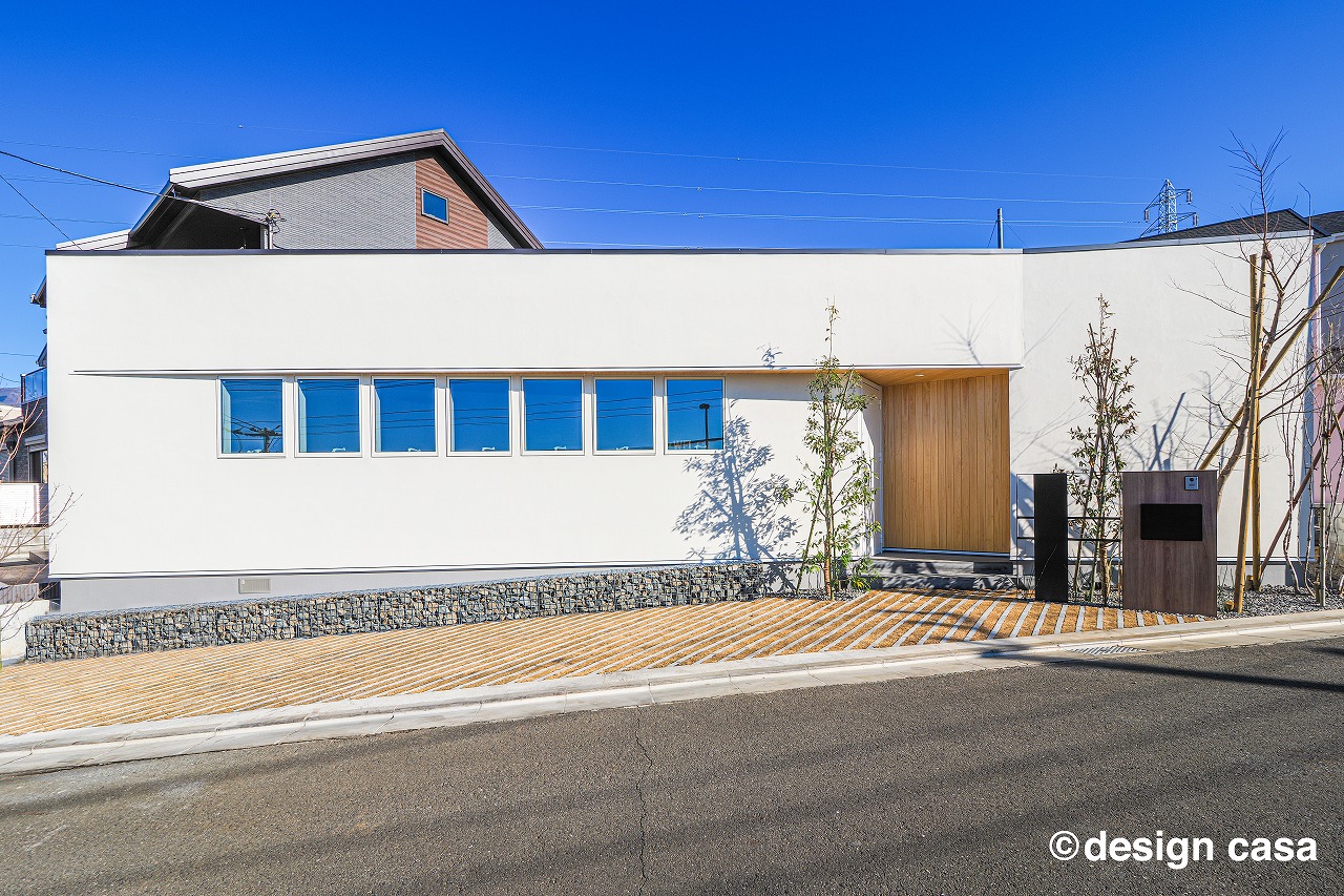 白を基調にしたデザイナーズ住宅