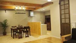 自然素材のモデルルームご案内