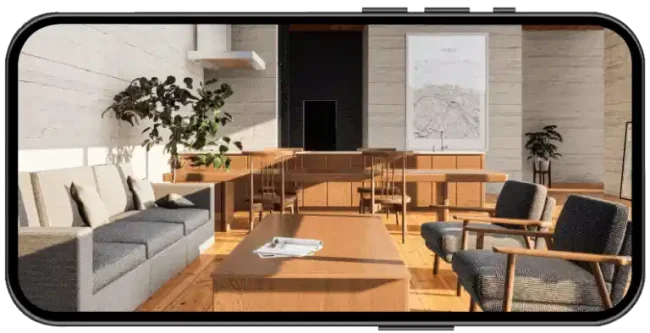 スマートフォンでバーチャル体験!!