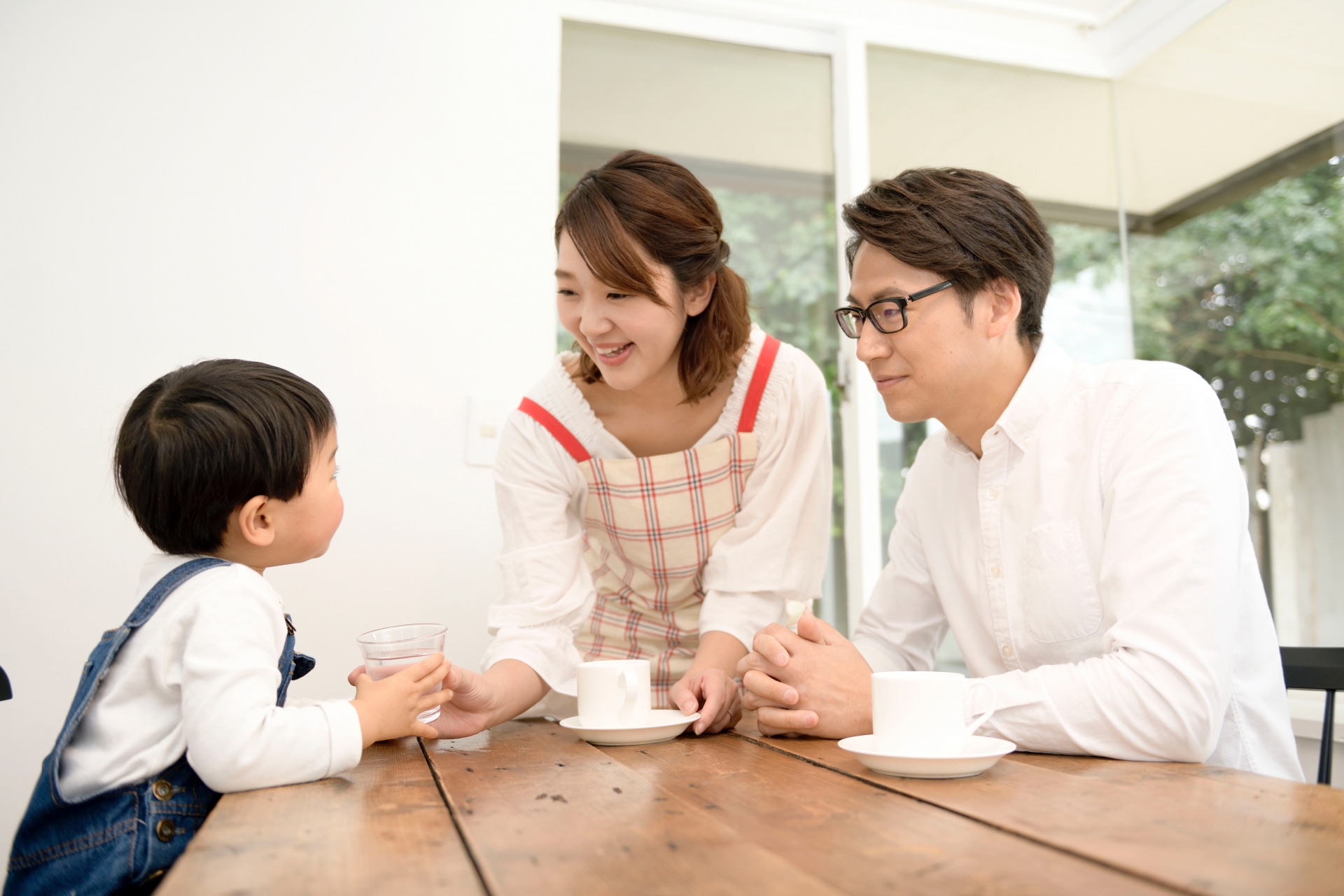 家族が身近に感じられる生活